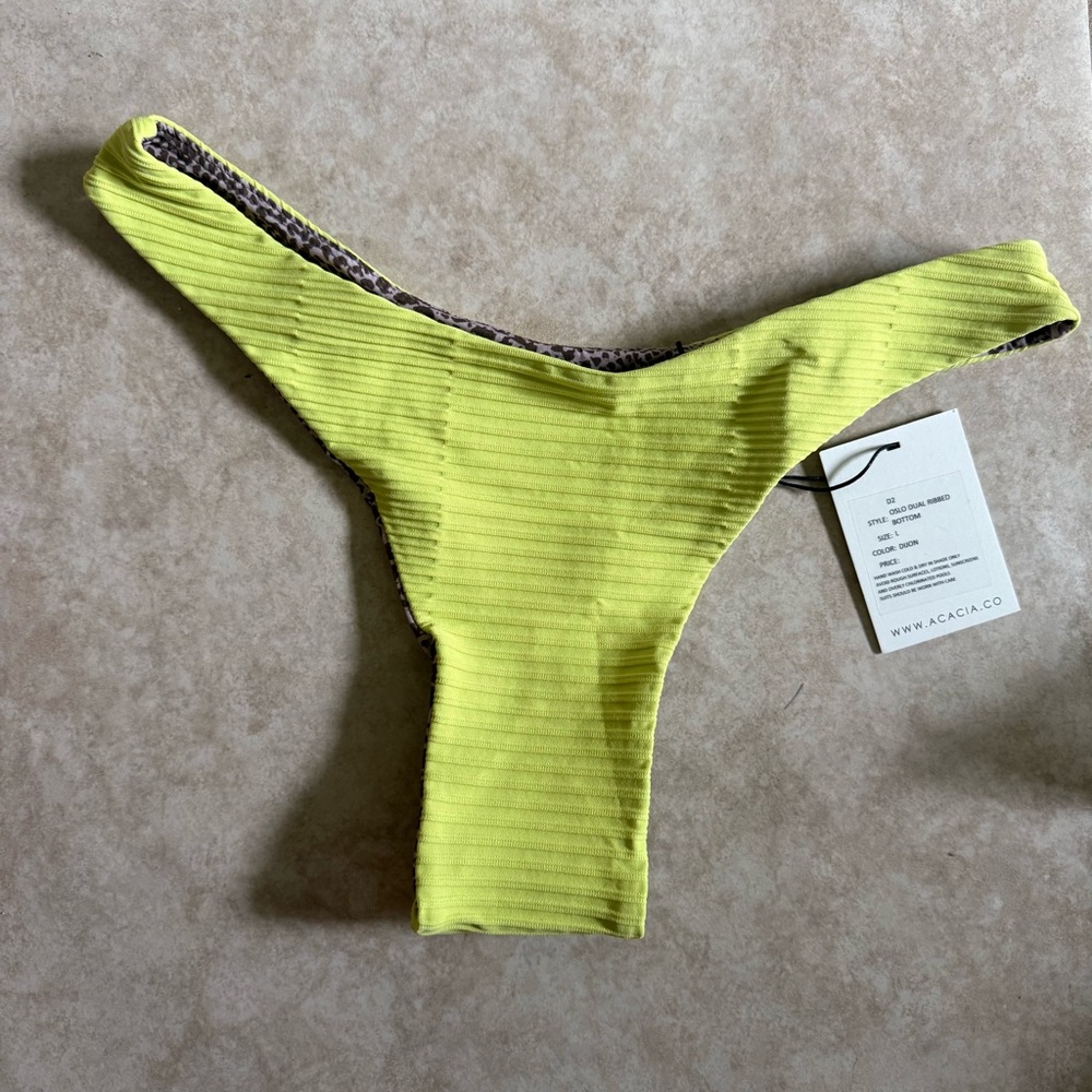Acacia Olso Dual Ribbed Bottoms - Dijon